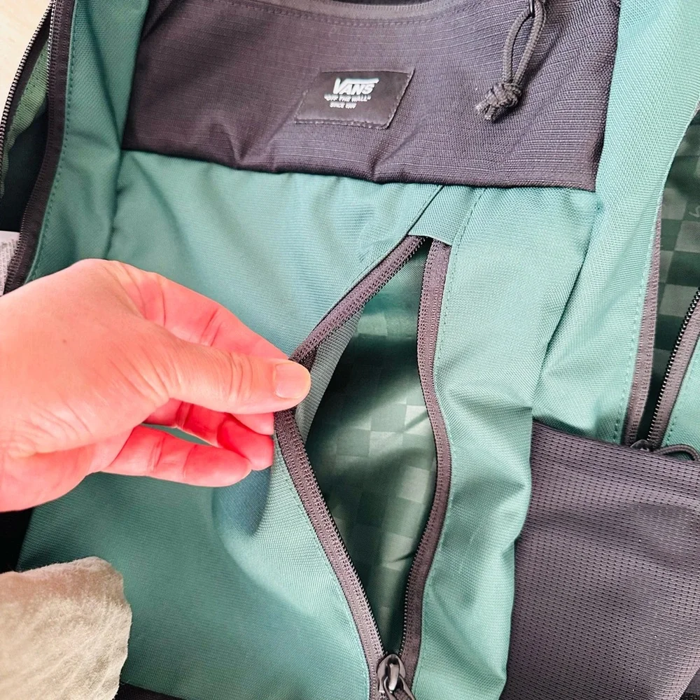 Vans Green and Black Men's Backpack
